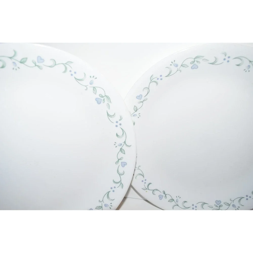 Vtg Corelle Country Cottage Dinner Plates 3pc set